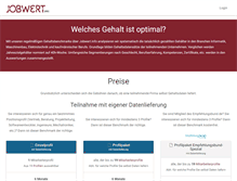 Tablet Screenshot of jobwert.info